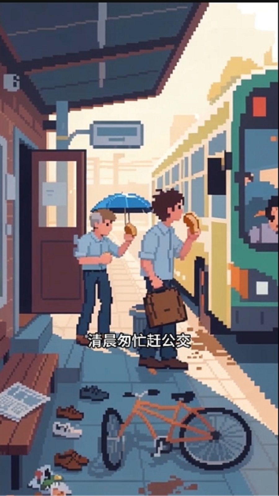 像素风视频素材一键生成