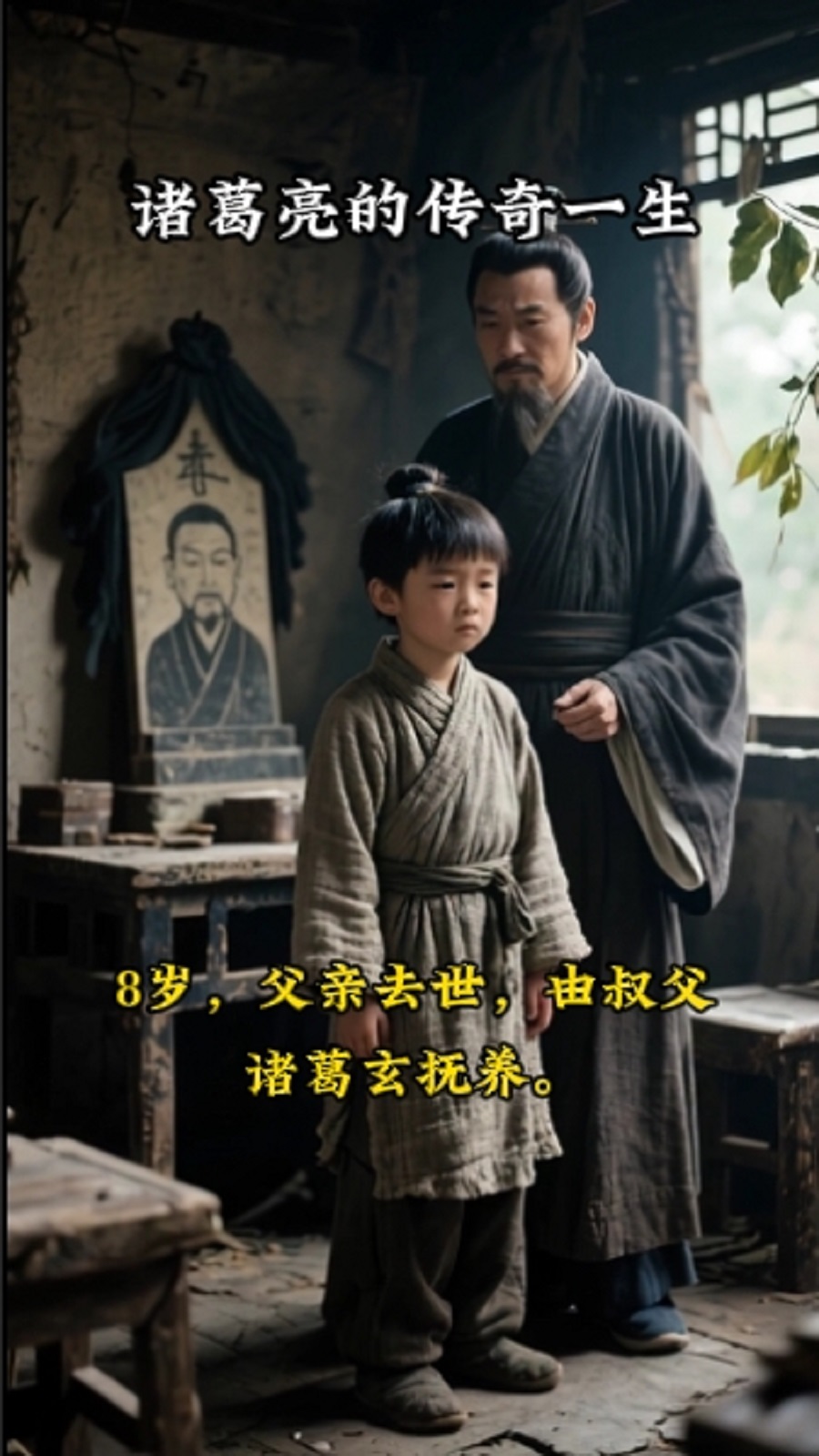 历史人物的一生动态视频coze工作流
